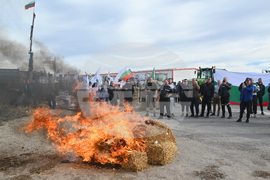 Монтана - земеделци - протест