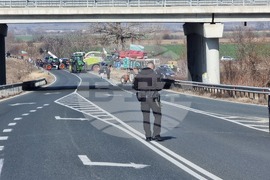 Ямбол - протест - земеделци