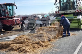 Ямбол - протест - земеделци