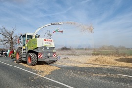 Ямбол - протест - земеделци