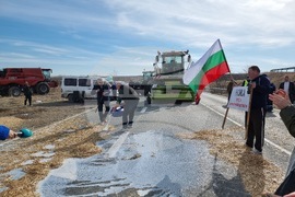 Ямбол - протест - земеделци