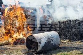 Село Труд - земеделски производители - протест