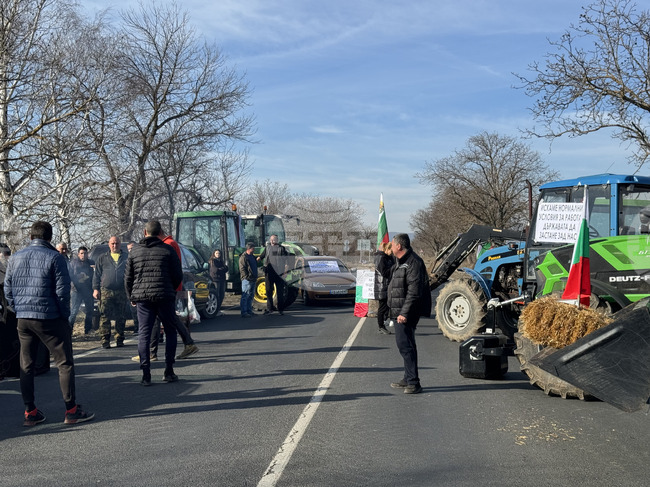 Стара Загора - земеделски протест 