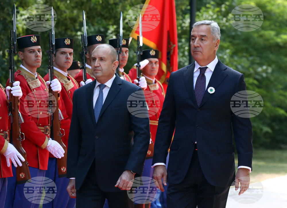 Черна гора - Румен Радев - официално посещение