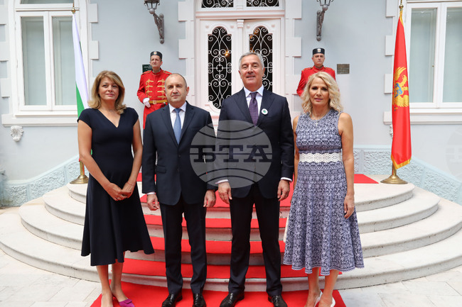 Черна гора - Румен Радев - официално посещение