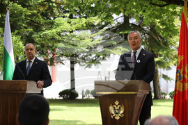 Черна гора - Румен Радев - Мило Джуканович - пресконференция