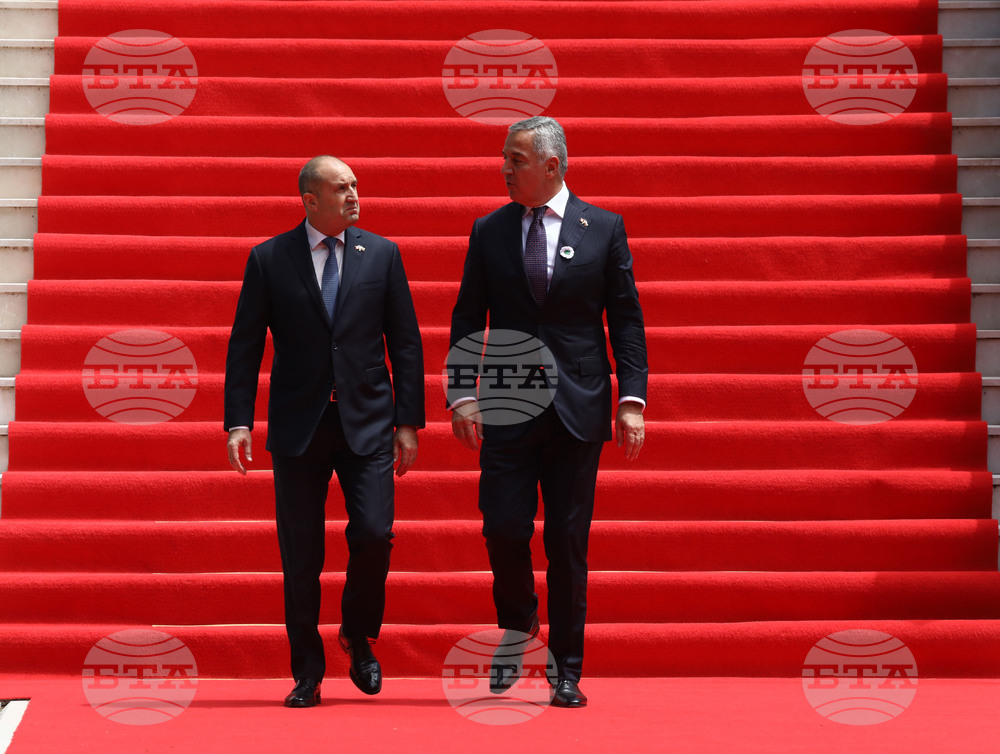 Черна гора - Румен Радев - Мило Джуканович - пресконференция