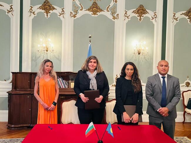 Постоянните представители в ООН на България и Палау подписаха комюнике за установяване на дипломатически отношения