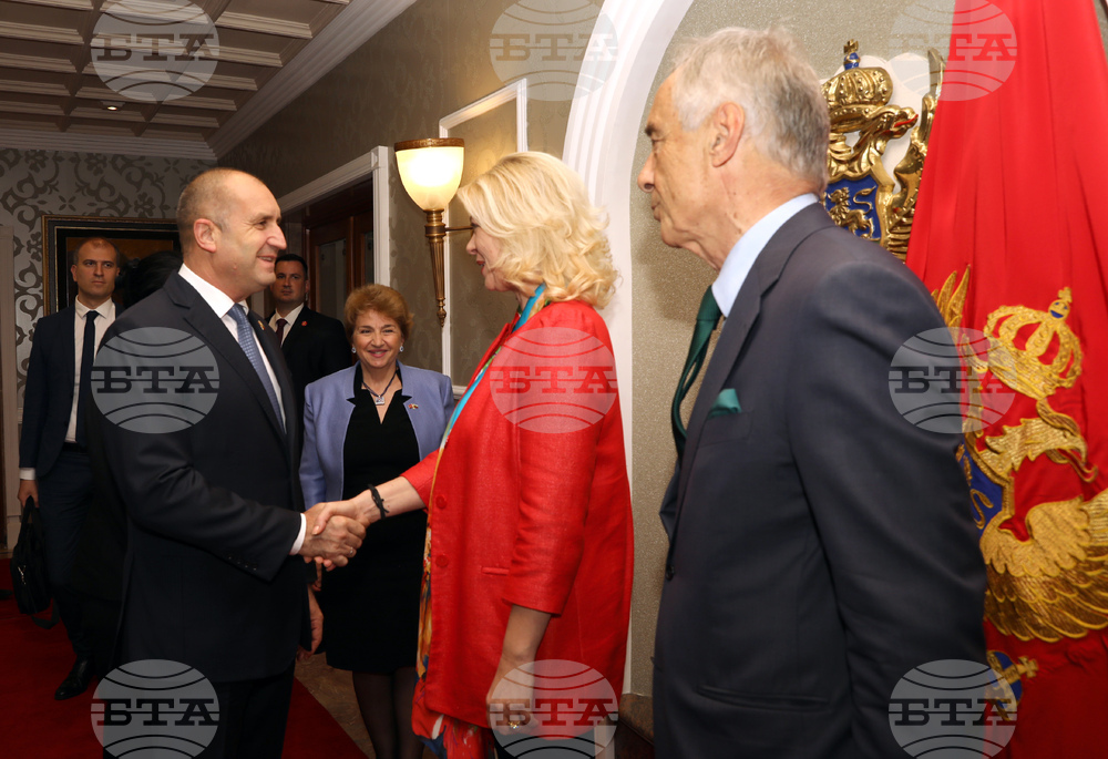 Черна гора - Румен Радев - Даниела Джурович - среща