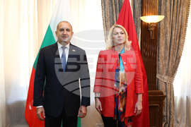 Черна гора - Румен Радев - Даниела Джурович - среща