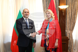 Черна гора - Румен Радев - Даниела Джурович - среща