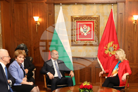 Черна гора - Румен Радев - Даниела Джурович - среща