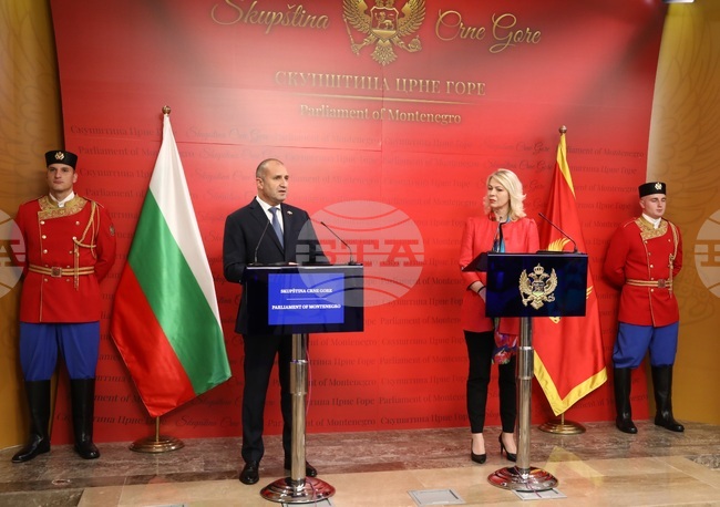 Черна гора - Румен Радев - изложба - откриване