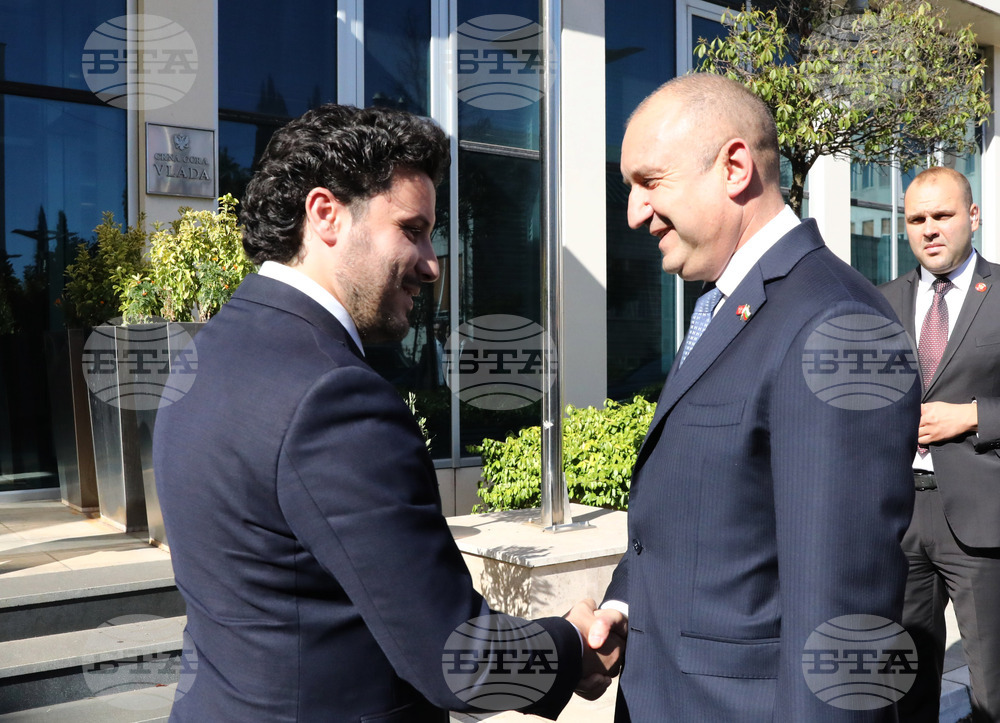 Черна гора - Румен Радев - Дритан Абазович - среща