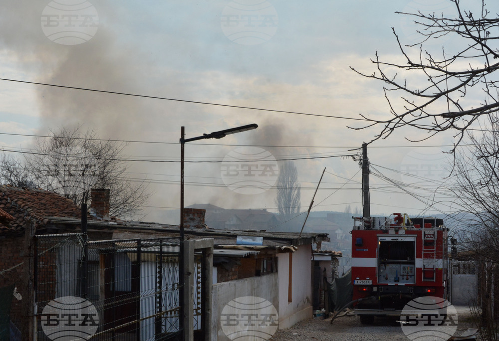 Хасково - сметище - пожар