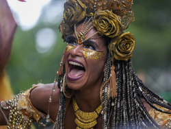Brazil Carnival Stilt Walker