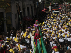 Brazil Carnival Stilt Walker