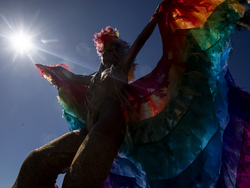 Brazil Carnival Stilt Walker