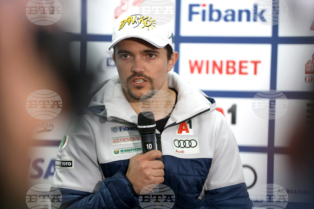 Банско - Алберт Попов - пресконференция