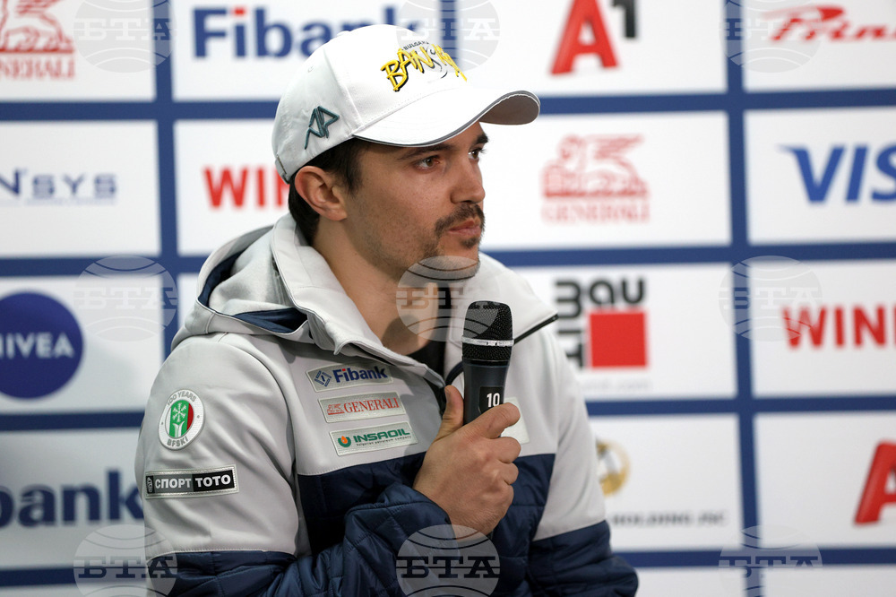 Банско - Алберт Попов - пресконференция