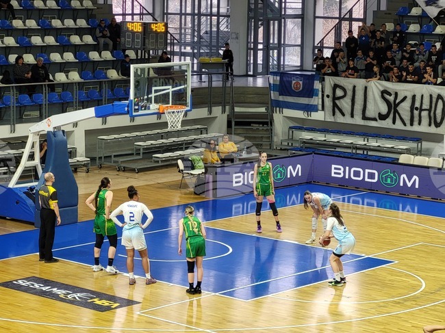 Берое се наложи над Рилски спортист в мач от женското баскетболно първенство на България