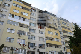 Хасково - жилищен блок - пожар