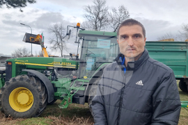 Село Поликраище - земеделци - протест