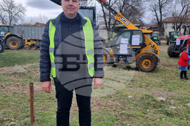 Село Поликраище - земеделци - протест