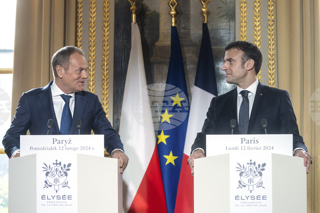 "Политико": Макрон и Туск ще обсъдят разполагането на мироопазващи сили в Украйна след войната 