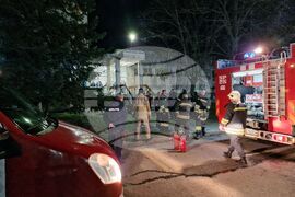 Бургас - Център за психично здраве - пожар