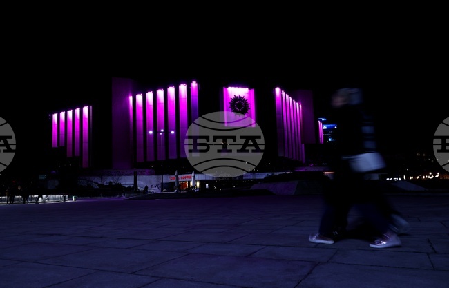 Световен ден за борба с епилепсията - НДК - лилави светлини