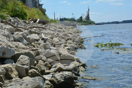 Русе - река Дунав - ниво - спадане