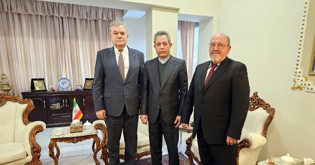 ПП АБВ: Румен Петков и доц. Кючуков се срещнаха с посланика на Ислямска република Иран в София Н. Пр. Алиреза Ирваш