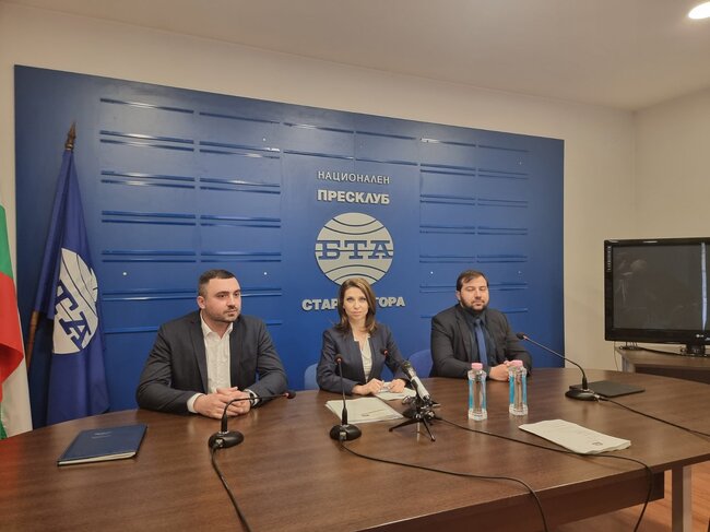 Пресконференция на ПП "Възраждане" в Стара Загора