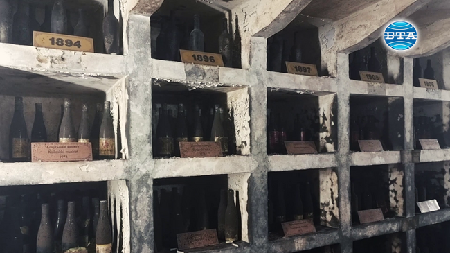 Вина с нумизматична стойност се съхраняват в енотеката на Института по лозарство и винарство в Плевен