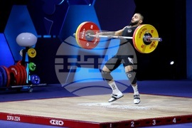 Европейско първенство по вдигане на тежести - Ангел Русев