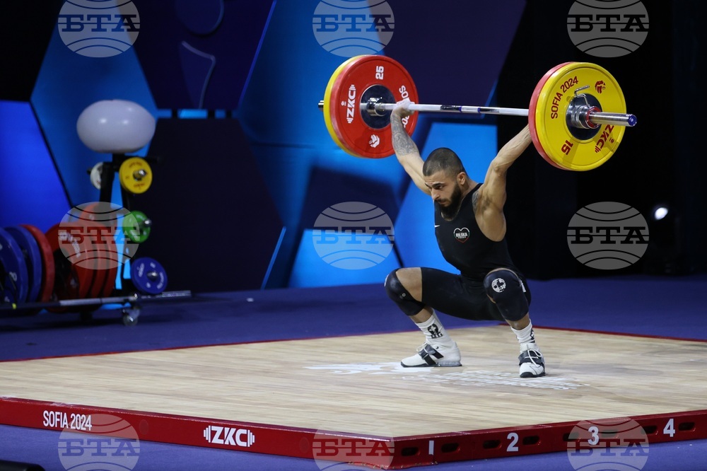 Европейско първенство по вдигане на тежести - Ангел Русев