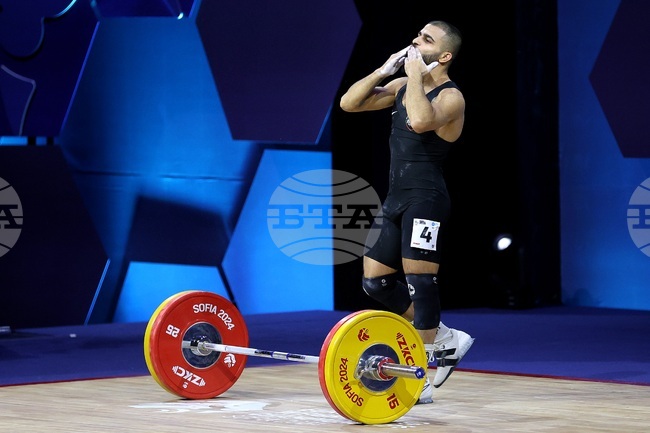 Европейско първенство по вдигане на тежести - Ангел Русев