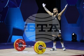Европейско първенство по вдигане на тежести - Ангел Русев