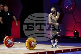 Европейско първенство по вдигане на тежести - Ангел Русев