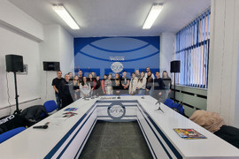 Национален пресклуб на БТА Ловеч - ученици - посещение