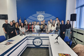 Национален пресклуб на БТА Ловеч - ученици - посещение