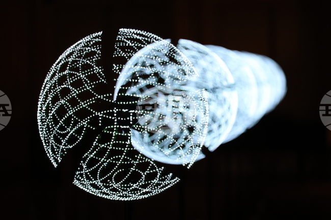 „Квантова симфония“ - аудиовизуална инсталация