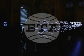 „Квантова симфония“ - аудиовизуална инсталация