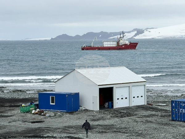 Antarctica, Livingston Island, Bulgarian Antarctic base