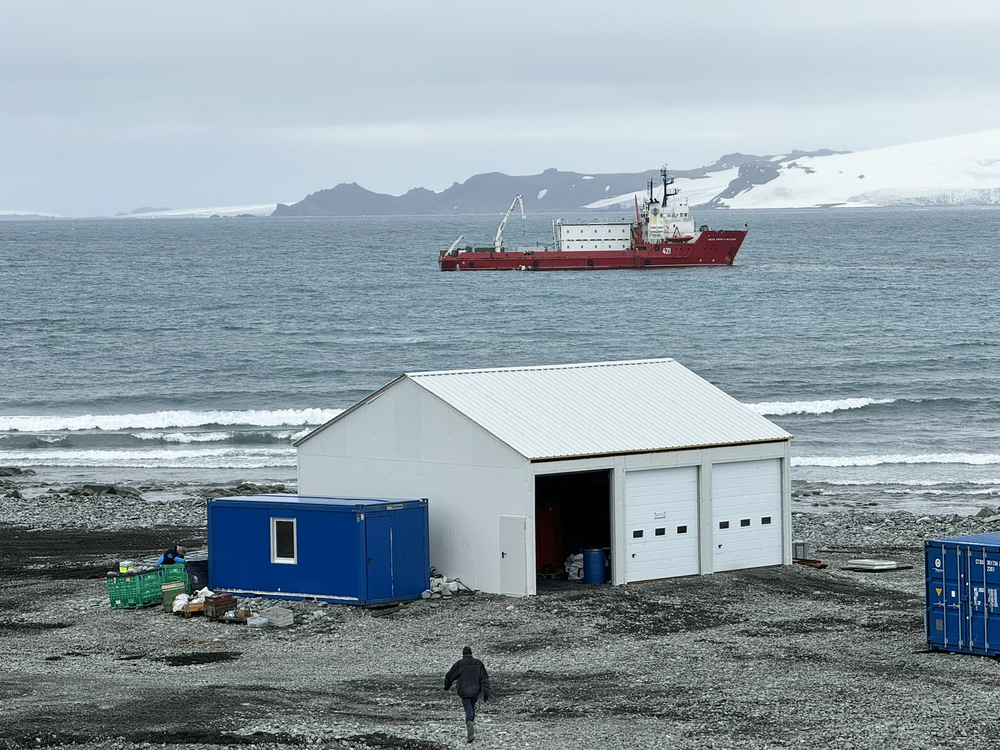 Antarctica, Livingston Island, Bulgarian Antarctic base