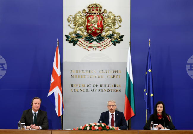 Министерски съвет - Дейвид Камерън - посещение