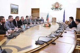 Кирил Петков - българи в Северна Македония - среща