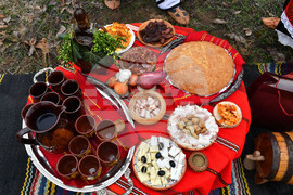 Село Конево - Трифон Зарезан - възстановка