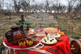 Село Конево - Трифон Зарезан - възстановка